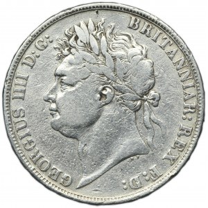 Wielka Brytania, Jerzy IV, 1 Korona Londyn 1822