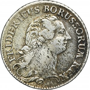 Silesia, Prussian rule, Friedrich II, 1/3 Thaler Breslau 1770 B