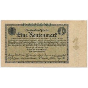 Germany, 1 Rentenmark 1923