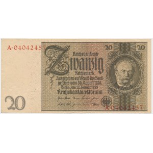 Germany, 20 Reichsmark 1929