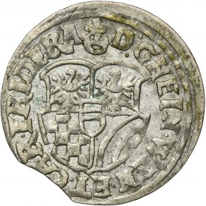 Silesia, Duchy of Münsterberg-Oels, Heinrich Wencel and Karl Friedrich, 3 Kreuzer Oels 1621 BH - UNLISTED