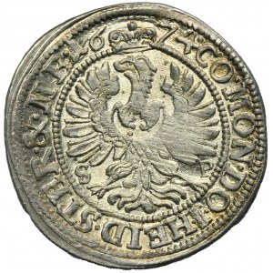 Silesia, Duchy of Oels, Silvius II Friedrich, 3 Kreuzer Oels 1674