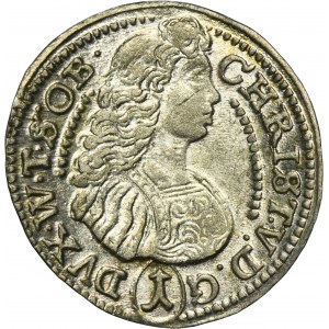 Silesia, Duchy of Oels, Christian Ulreich I, 1 Kreuzer Oels 1684