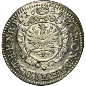 Śląsk, Księstwo Oleśnickie, Krystian Ulryk I, 1 Krajcar Oleśnica 1684