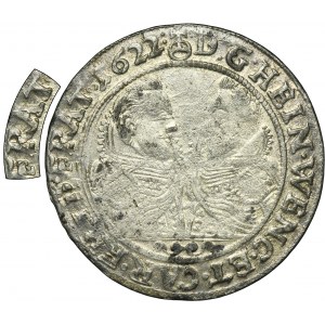 Silesia, Duchy of Münsterberg-Oels, Heinrich Wenzel and Karl Friedrich, 24 Kreuzer Oels 1622 HT - UNLISTED