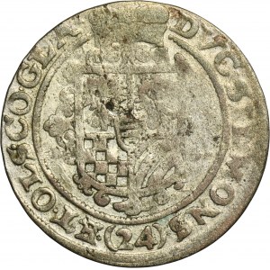 Silesia, Duchy of Münsterberg-Oels, Heinrich Wenzel and Karl Friedrich, 24 Kreuzer Oels 1623 BZ