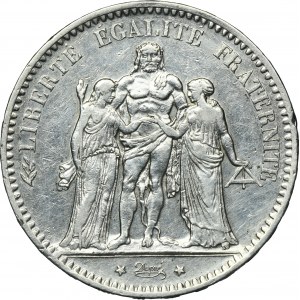 Francja, III Republika, 5 Franków Paryż 1876 A