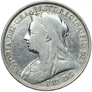 Great Britain, Victoria, 1 Crown London 1895