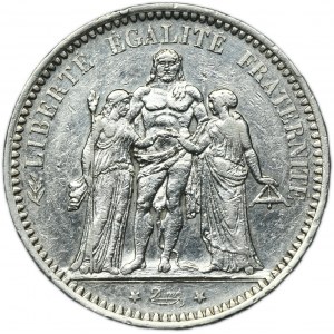 France, Third Republic, 5 Francs Paris 1873 A