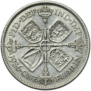 Great Britain, George V, 1 Florin London 1936