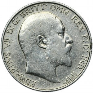 Wielka Brytania, Edward VII, 2 Szylingi (Floren) Londyn 1907