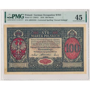 100 marek 1916 - Generał - PMG 45