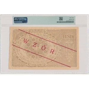1.000 marek 1919 - WZÓR - PMG 53 - RZADKI