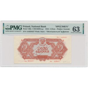 2 gold 1944 ...owym - MODEL - Aa 658...- PMG 63