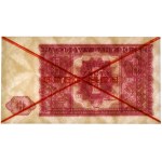 1 złoty 1946 - SPECIMEN - PMG 66 EPQ - czerwony nadruk