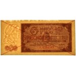5 złotych 1948 - SPECIMEN - AL - PMG 63