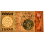 1,000 zloty 1965 - H - PMG 58