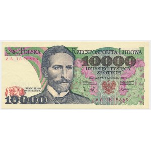 10,000 PLN 1988 - AA -.