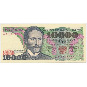 10,000 PLN 1988 - AA -.