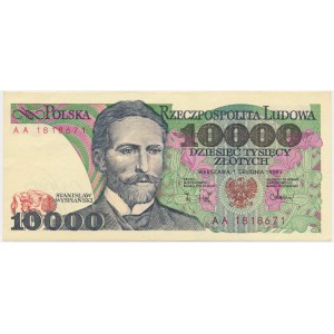 10,000 PLN 1988 - AA -.