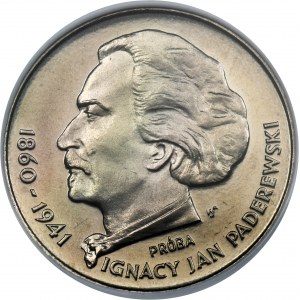 ÉCHANTILLON DE NICHOLS, 100 zlotys 1975 Ignacy Jan Paderewski