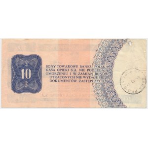 Pewex, 10 dolarów 1979 - HF -