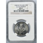 100 złotych 1988 Jadwiga - NGC MS67