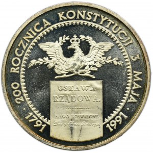 200.000 złotych 1991 200. rocznica Konstytucji 3 Maja