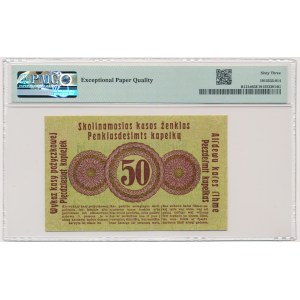 Poznań, 50 kopecks 1916 - clause courte (P2c) - PMG 63 EPQ