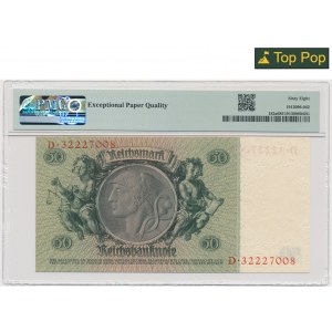 Germany, 50 Reichsmark 1933 - PMG 68 EPQ