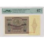 Niemcy, 5 milionów marek 1923 - PMG 67 EPQ