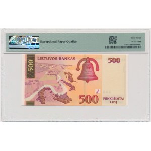 Lithuania, 500 Litu 2000 - PMG 67 EPQ