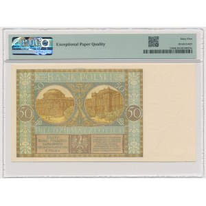 50 złotych 1929 - Ser.EL. - PMG 65 EPQ