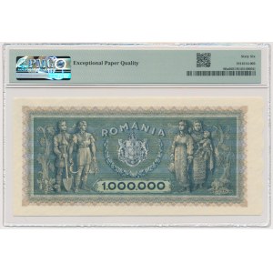 Rumunia, 1 milion lei 1947 - PMG 66 EPQ