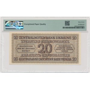 Ukraine, 20 Karbovanez 1942 - PMG 67 EPQ