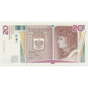 20 złotych 2015 - 600. Rocznica urodzin Jana Długosza