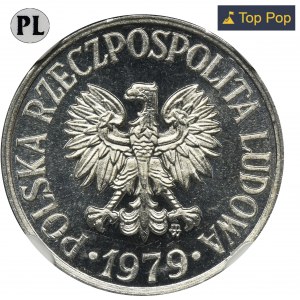 10 groszy 1979 - NGC MS66 PROOF LIKE - jak lustrzanka