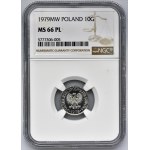 10 groszy 1979 - NGC MS66 PROOF LIKE - jak lustrzanka