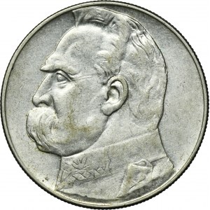 Piłsudski, 10 złotych 1935