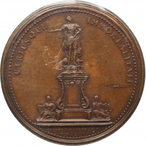 Stanislaus I, Medal Nancy 1755 - PCGS MS64 BN