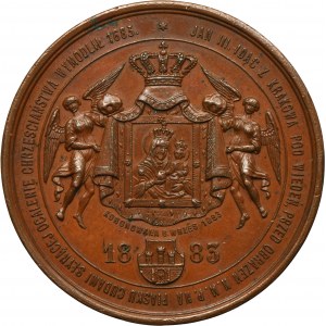 Medal z okazji 200-ej rocznicy odsieczy wiedeńskiej 1883