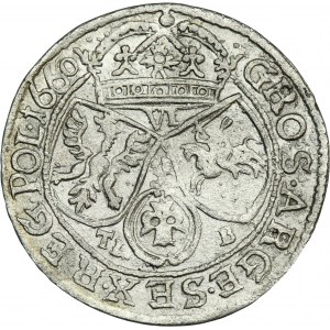John II Casimir, 6 Groschen Krakau 1660 TLB - FORGERY FROM THE ERA