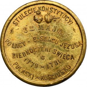 Medal commemorating the 100th anniversary of the Constitution of May 3, 1891