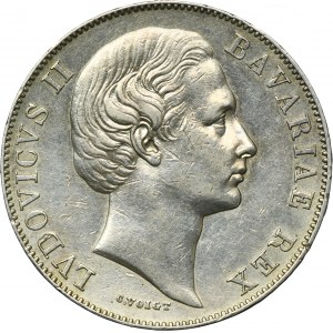 Germany, Bavaria, Ludwig II, Thaler Munich 1871