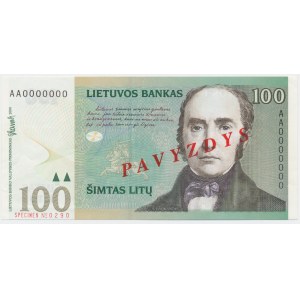 Lithuania, 100 Litu 2000 - SPECIMEN - No. 290