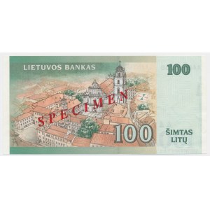 Litva, 100 Litu 2000 - MODEL - č. 290 -