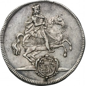 Auguste II le Fort, 1/8e Vicaire thaler Dresde 1711 - TRÈS RARE