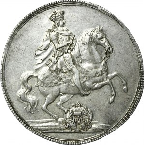 August II the Strong, Thaler Dresden 1711