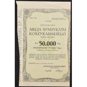 Syndykat Koszykarski S.A., 100 x 500 mkp, Emisja V