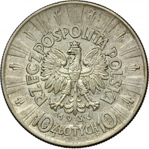 Piłsudski, 10 złotych 1936